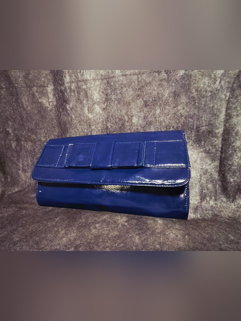 ✨️3/$25✨️ Aldo Royal Blue Patent Clutch